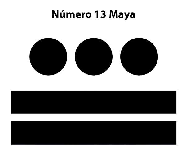 Número 13 Maya